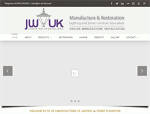Tablet Screenshot of jw-uk-ltd.co.uk